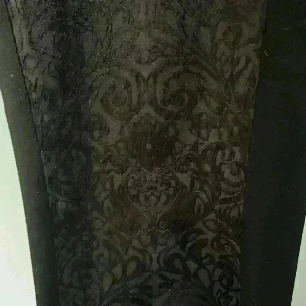 Express Black Columnist Lace Pant - Picture 2 of 4